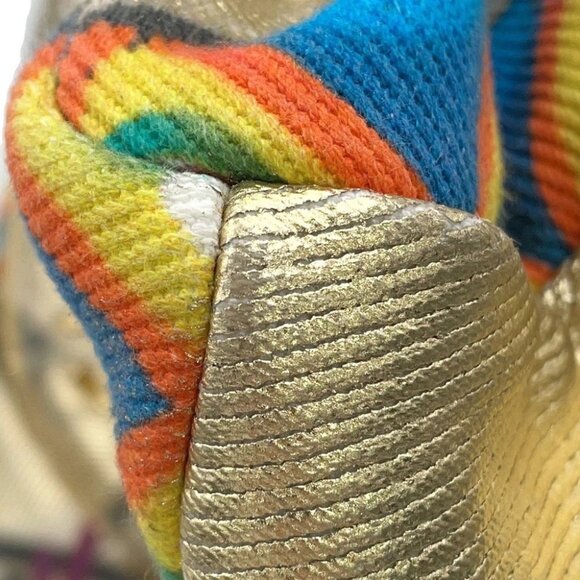 CHANEL CC Logo Graffiti Backpack Canvas/Leather Gold/Multicolor AS0867 - Picture 4 of 14